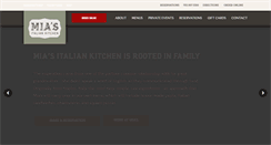 Desktop Screenshot of miasitalian.com
